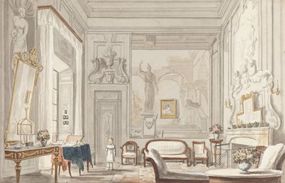 A Room in a Florentine Palace by Unbekannt Unbekannt
